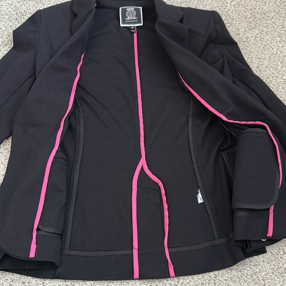 ๐NBW Juicy Couture Black Blazer, XS๐ - Picture 7 of 12